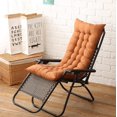 thumbnail image 4 of Green Cotton Recliner Cushion - 40x110x8cm, 4 of 5