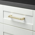 thumbnail image 2 of GlideRite 6-5/16 in. 160mm Center to Center Smooth Bar Pull, Champagne Gold, 2 of 4