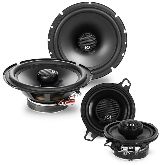 NVX 6.5" & 3.5" Coaxial Car Speakers Replacement Package for 1990-1997 Mazda Miata 540W Peak