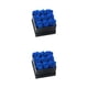 thumbnail image 4 of Toystoory Caja de rosas preservadas Flor eterna Material inmortal Ramo de larga duración para adornos de aniversario Cabezas negras y azules Azul negro 9 cabezas 2Conjunto, 4 of 6
