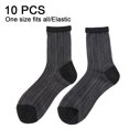 thumbnail image 2 of Chaussettes Transparentes à la Cheville en Nylon Fin, Bas de Cheville, Chaussettes Courtes, Bas Habillés pour Femmes et Filles, 2 of 5