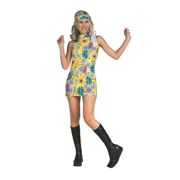 Groovy Girl Adult Costume - Medium - Walmart.com - Walmart.com