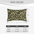 thumbnail image 4 of Sikiie Camouflag Print Plush Pillow Cover, Wrinkle-proof and Stain-resistant Pillow Protector without Pillow Core, Home Decoration-20"x30", 4 of 6