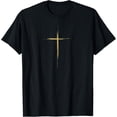 thumbnail image 3 of Cruz Cristiana Oro Jesús Camiseta, 3 of 3