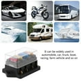 thumbnail image 4 of Blade Fuse Box, Black Professional Fuse Box, For Automobile Truck Car Boat, 4 of 8