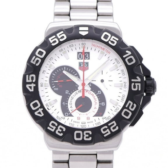 Pre-Owned TAG Heuer Formula 1 Grand Date Chronograph CAH1011.BA0854 Quartz Watch with... (Fair)