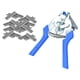 thumbnail image 4 of Alicates de anillo de cerdo Zulema tipo pinzas Abrazadera de sujeción para jaula de pollo Azul, 4 of 8