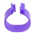 thumbnail image 1 of Purple Chicken Leg Bands Set Of 50 Numbered Poultry Identification Rings Clip On For Farm 16Mm Plastic, 1 of 6
