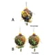 thumbnail image 5 of Greeniant Pelota de ratán de para mascotas, reemplazo bonito, elegante, para el hogar, jardín, Patio, mascotas, juguete para masticar Suministros de alimentación y agua para mascotas 2 piezas, 5 of 6