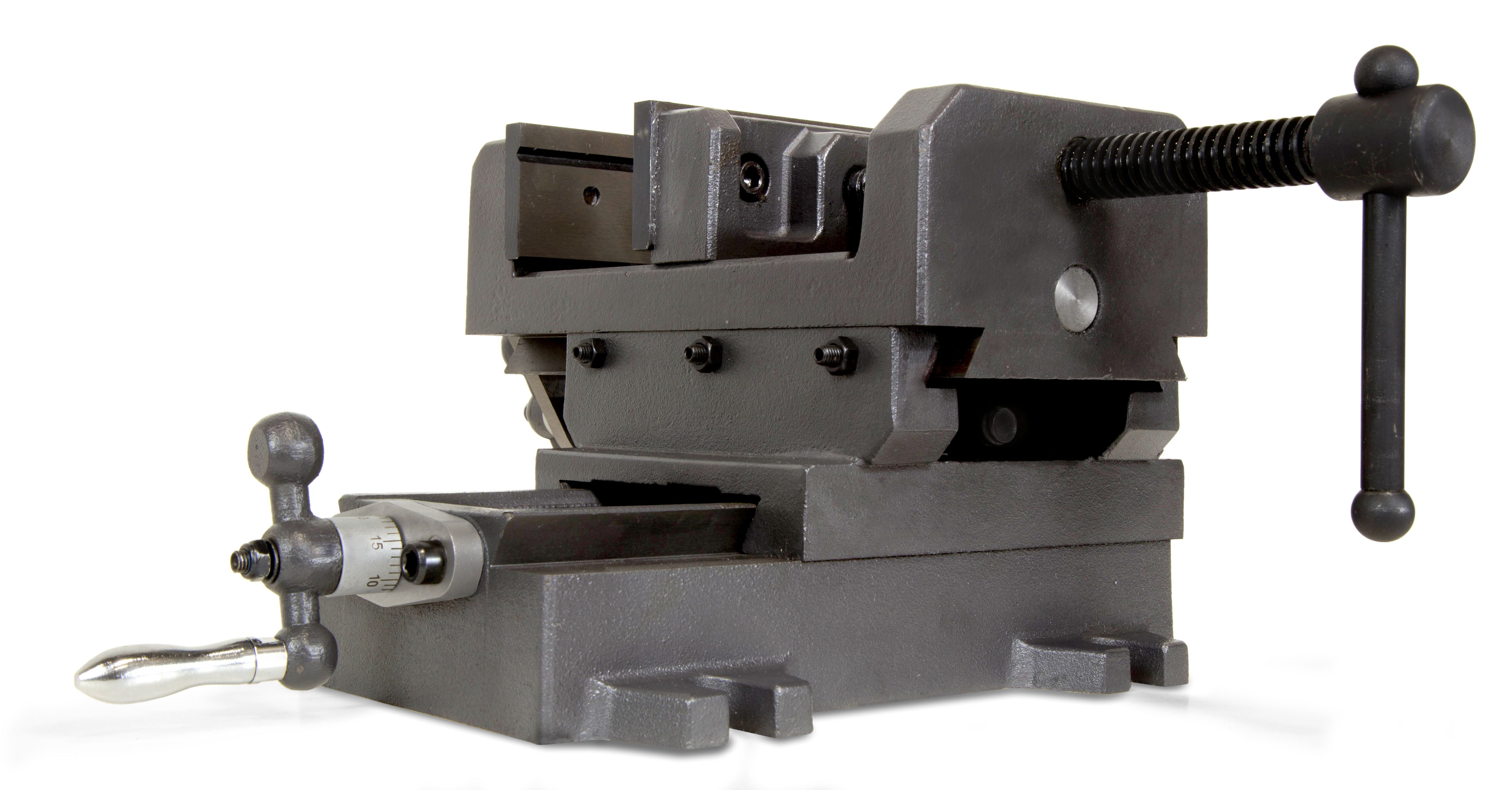 WEN 5 1 8 Inch Compound Cross Slide Industrial Strength Benchtop