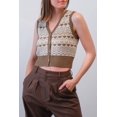 SAGE THE LABEL Lovers Jacquard Vest