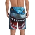 thumbnail image 4 of Lsque Cartoon Cute Shark Mens Sleep Pajama Shorts,Short Pajama Pants, Cotton Ultra-Soft Knit-XX-Large, 4 of 9
