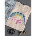 thumbnail image 3 of Merry Rainbow T-Shirt Women -June Erica Vess Designs, Female XX-Large, 3 of 4