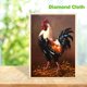 thumbnail image 3 of 5D bricolaje completo taladro diamante pintura gallo Cruz puntada mosaico artesanía Kit Decoración Hugtrwg Para estrenar, 3 of 9