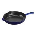 thumbnail image 1 of STAUB Pans 26 cm / 10 inch Cast Iron Frying Pan, Dark-Blue, 1 of 9