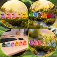 thumbnail image 3 of 100 Pack Glow in the Dark Multicolor Mini Resin Ducks to Hide, 35 Unique Styles Tiny Duck Figures Bulk for Garden, Terrarium, Potted Plants & Micro Landscape Decor, 3 of 6
