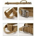 thumbnail image 3 of Tactical Adjustable Dog Collar with Control Handle, Nylon, Padded, Metal Buckle, Dog Collars for Medium Dogs, Hunting, Training, Leisure, Outdoors, 3 of 5