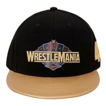 Men's Black/Gold WrestleMania 41 Snapback Hat