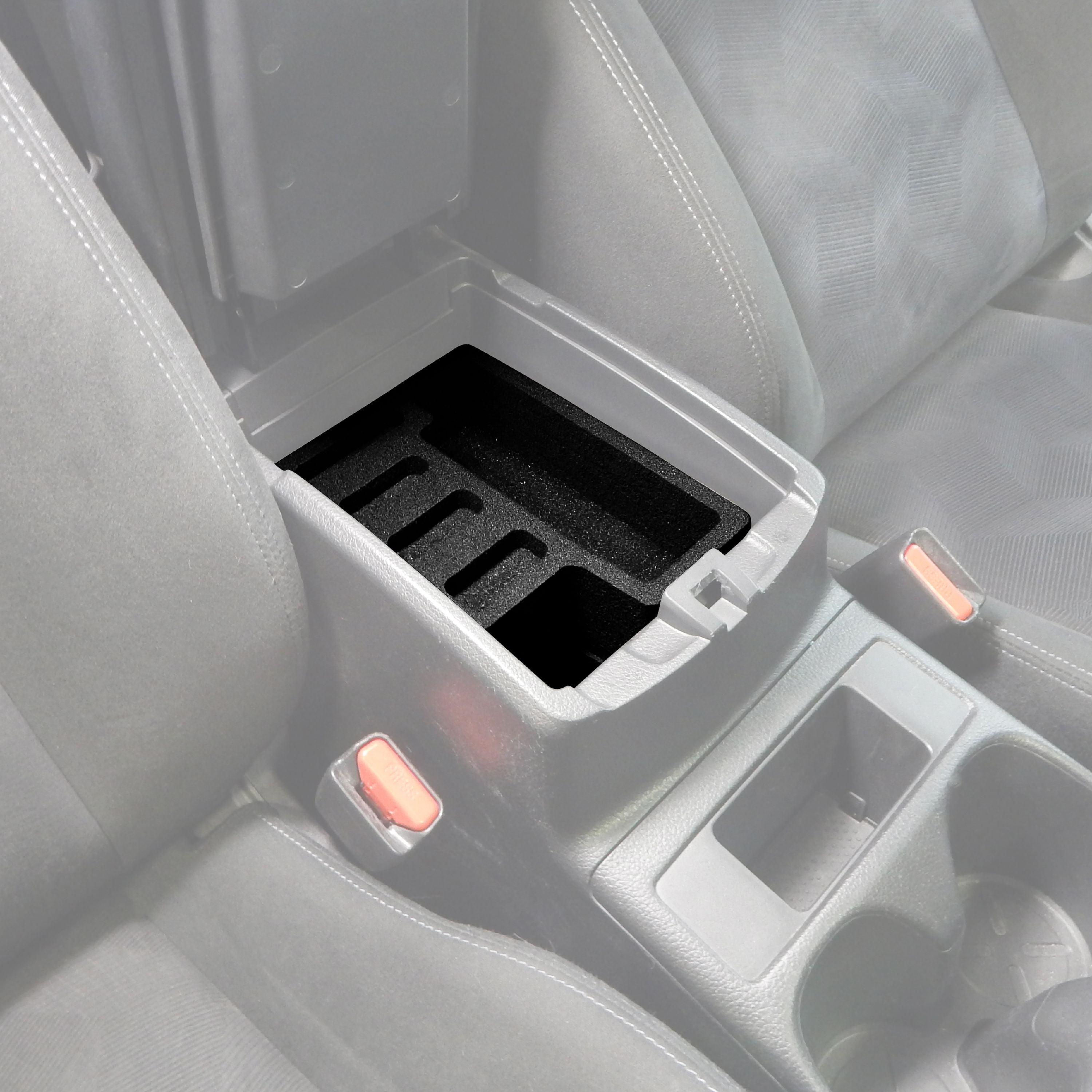 Red Hound Auto Center Console Organizer 2 Piece Stacking Set Vehicle