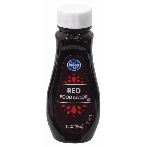 Kroger Red Food Coloring 1 fl oz - Pack of 1