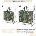 thumbnail image 2 of FORMRS Womens Corduroy Tote Bag Crossbody Shoulder Handbag with Pocket, Christmas Gift Pattern, 2 of 7