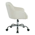 thumbnail image 3 of OSP Home Furnishings Bristol Task Chair with Oyster Velvet Fabric, 3 of 4