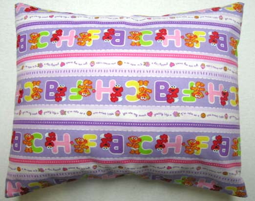 Sheetworld Twin Pillow Case Percale Pillow Case Elmo Zoe Abc