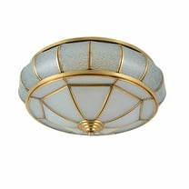 18" Modern Ceiling Light Flush Mount Glass Lamp Fixture Round Chandeliers Luxury Elegant Glass for Dining Room, Living Room, Bedroom, Hallway, Foyer,Entryway,