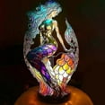 thumbnail image 2 of 2024 Animal Table Lamp Series Stained Glass Animals Shape Table Lamp 3d Animal Shape Table Lamps For Home Decorations For Home,hw, 2 of 5