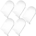 thumbnail image 1 of Raindrops 5Sets Transparent Acrylic Seating Place Cards with Base for Wedding and Special Celebrations, 1 of 8