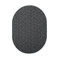 thumbnail image 1 of Furnish My Place Indoor Floor Rug - 5 ft. x 8 ft. Oval, Navy, Distressed, Area Rug for Bedrooms, Hallways, Living Rooms, 1 of 5