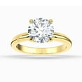 thumbnail image 2 of ARAIYA FINE JEWELRY 14K Yellow Gold Lab Grown Diamond Solitaire Engagement Ring (1/2 cttw, E-F Color, VS1 Clarity) Size 6, 2 of 8
