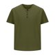 thumbnail image 3 of pstuiky camisetas para hombre, Camiseta informal de manga corta con cuello vuelto y botones laterales para hombre camisas casuales para hombre s, 3 of 5