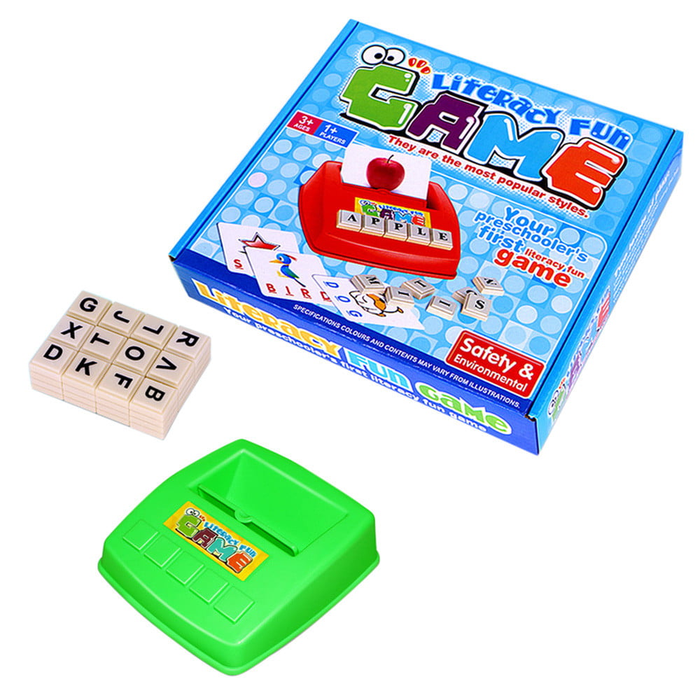 Details about   Kids English Spelling Alphabet Toy Letter Game Educational Promote Intelligence 