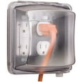 thumbnail image 2 of 2 -Gang Vertical Weatherproof Cover, ,Polycarbonate MM2410C, 2 of 3