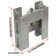 Kojem 4 Back Jack Plate for Boat Motor Adjustable Outboard Manual Power Lift Transom Saver Aluminum Factory Style