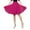 Hot Pink, variant on Skirts for Women Carnival High Knee Pleated Length Dancing Adult Casual Comfortable Womens Skirt Green