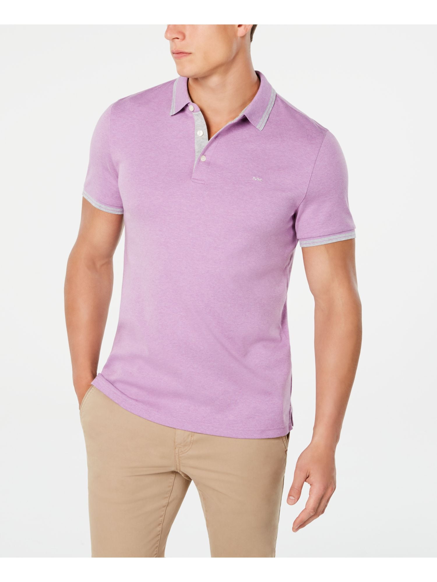 michael kors purple blouse