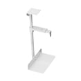 thumbnail image 3 of Soporte universal para CPU debajo del escritorio, giratorio 360 degree, resistente y ajustable. Blanco, 3 of 8