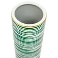 thumbnail image 7 of Red Lantern 24" Striped Green Umbrella Stand for Indoor Hallway, 7 of 7