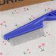 thumbnail image 1 of Peine para el cuidado del cabello para mascotas Cepillo para el desprendimiento de pulgas Perno de acero inoxidable para perros cachorros (3 piezas - Azul ZefeiWu 8390611539955, 1 of 1