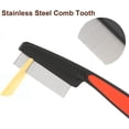 thumbnail image 4 of czcpp-Dandruff Comb,Stainless Steel Fine Tooth Lice Comb,Scalp Comb for Dandruff Removal,Hollow Tooth Comb for Better Hair Quality for Women Men (2pcs Tooth Comb), 4 of 4