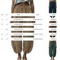 thumbnail image 3 of Delayuji Womens Pant Baggy Elastic Waistband With Patch Pockets Loose Slimming Pants Bloomers Summer Trendy, 3 of 7
