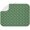 Green Christmas Snowman, variant on Green Christmas Tree and Snow Pattern Dish Drying Mat for Kitchen 1 Pack, Ultra Absorbent Microfiber Dishes Drainer Mats,16x18in(41x46cm)