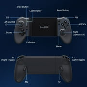BROUJOY (Bluetooth Version) Mobile Gaming Controller for IOS/Android/Switch, Phone Controller with Mechanical Button,Hall Joystick & Trigger