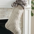 thumbnail image 3 of SAFAVIEH Gingerbread Stocking,12" x 20", Beige, Set of 2, 3 of 6