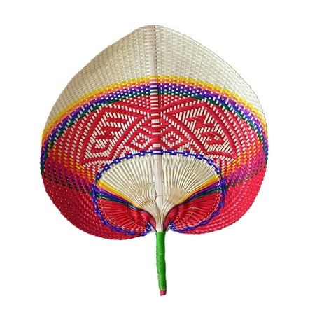 

TINYSOME Bamboo Woven Fan Hand Weaving Fans Cooling Supplies Party Supplies Wedding Camp