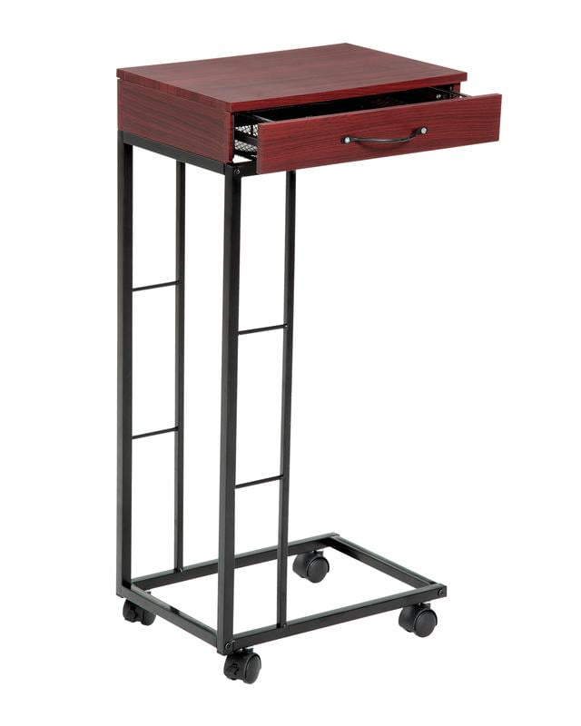 Rolling Table with Drawer