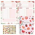 thumbnail image 5 of 192-Page Large Hardcover Recipe Book with 4 Fruit Themes, Blank Recipe Notebook Organizer, Includes Pocket & Food Stickers for Cooking Enthusiasts, DIY Meal Planners, and Family Recipes, 5 of 16