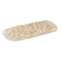 Disposable Cut End Dust Mop Head, Cotton/Synthetic, 24w x 5d, White Disposable Cut End Dust Mop Head, Cotton/Synthetic, 24w x 5d, White